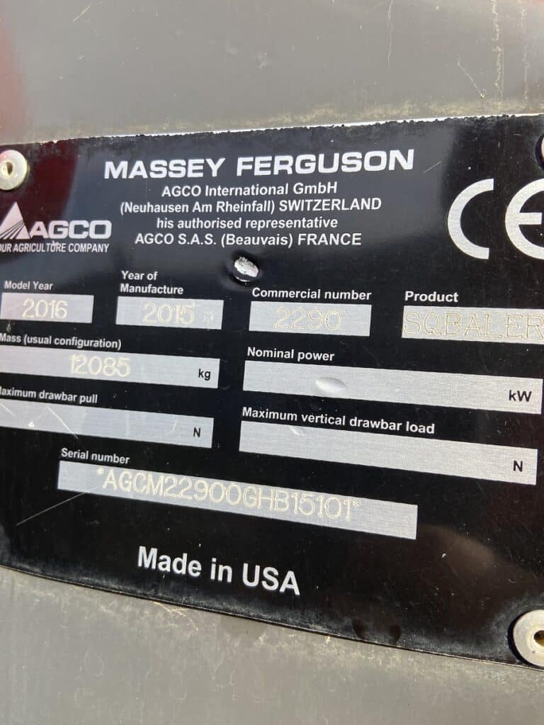 Massey Ferguson 2290 SP