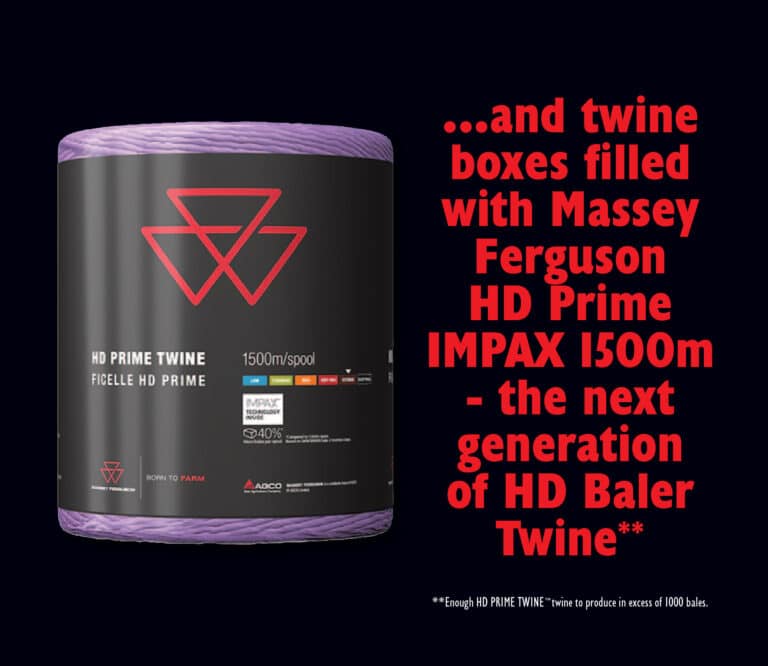 MF Impax Twine Banner