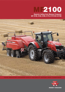 MF 2100 Series Large Square Baler Brochure