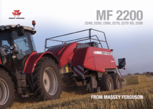 MF 2200 Series Large Square Baler Brochure