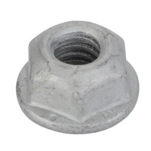 1703354 massey ferguson nut unc 1 4 hex flanged top lock