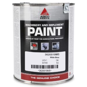 3620519M5 massey ferguson paint white gloss