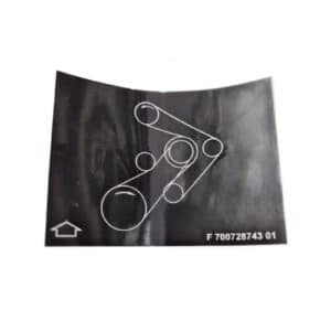 700728743 massey ferguson decal chain routing lh