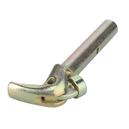 700741640 massey ferguson knotter billhook assembly with shaft and hook tongue
