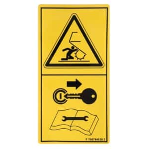 700744838 massey ferguson warning decal