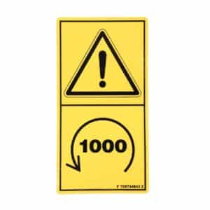 700744843 massey ferguson decal pto speed 1000
