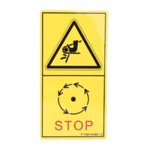 700744851 massey ferguson decal warning