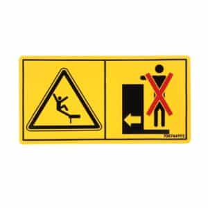 700744992 massey ferguson decal warning