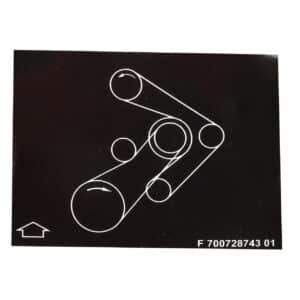 700745127 massey ferguson decal chain dr