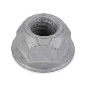 Y704726 massey ferguson nut unc 5 16 hex flanged top lock