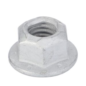 Y704734 massey ferguson nut unc 3 8 hex flanged top lock